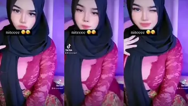 Arrazyny Hijab Pakai Kebaya Merah Ngentot Ganas Di Kasur
